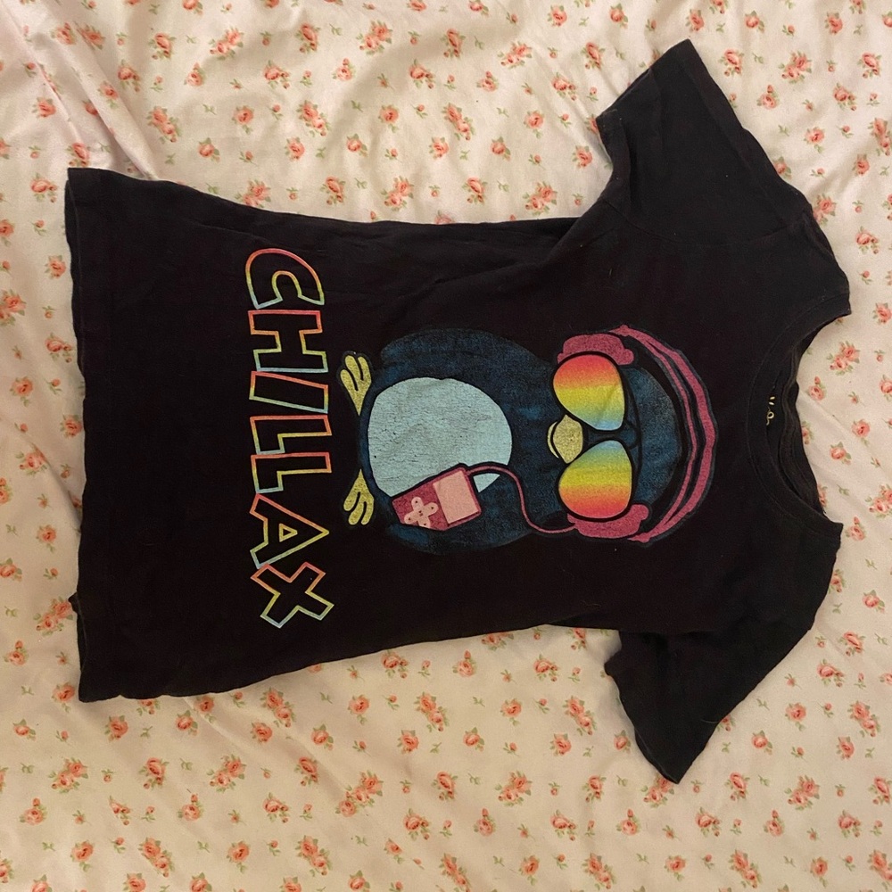 “Chillax” Penguin T shirt
